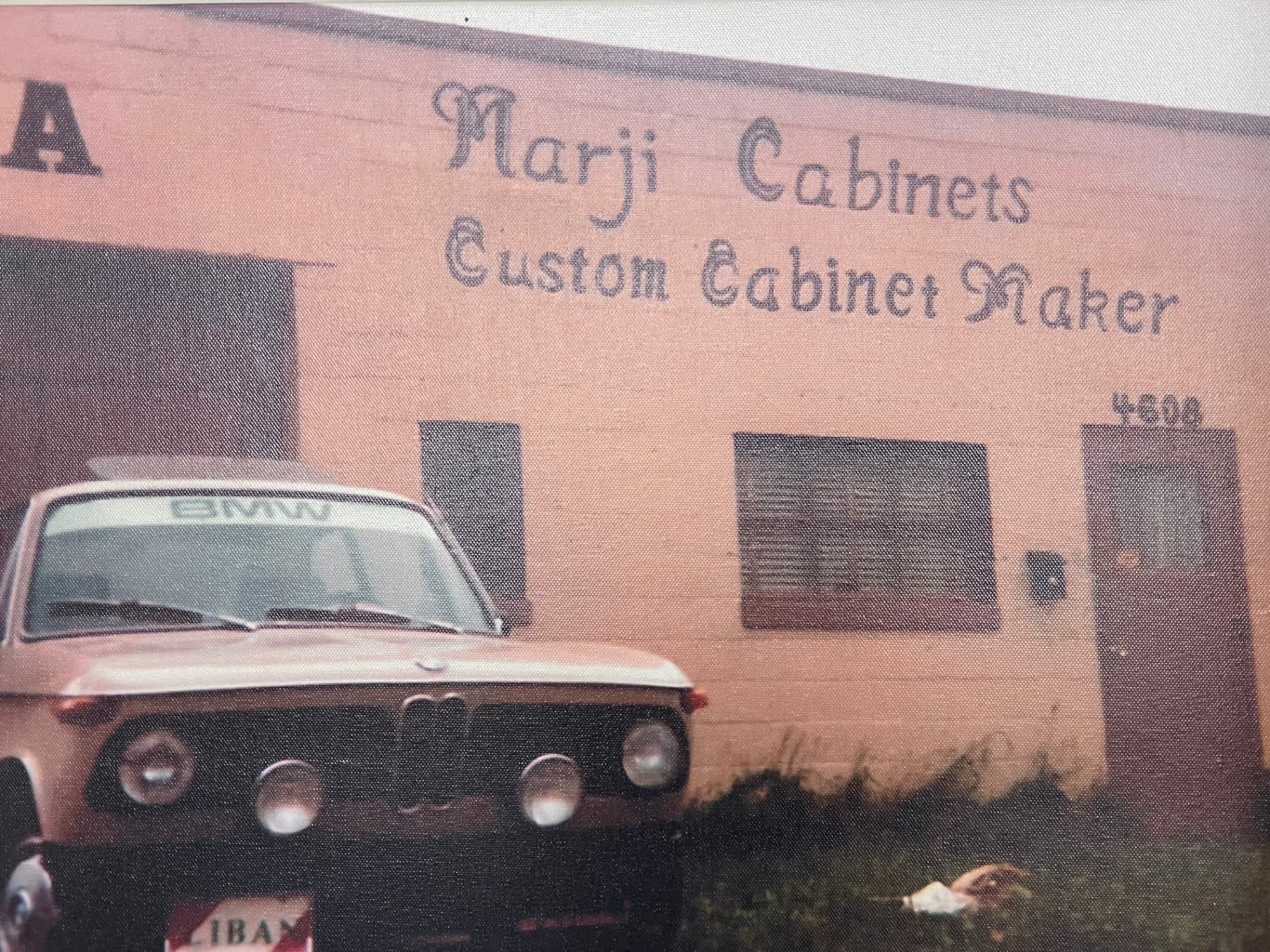 The original Marji Cabinets custom cabinet shop, where the family business began